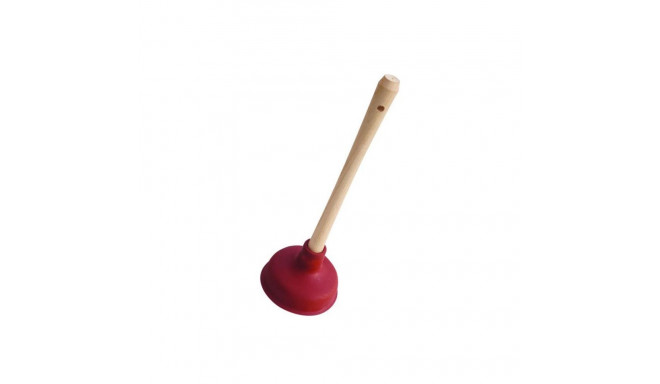 PLUNGER WITH WOODEN HOLDER