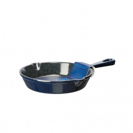 SKILLET IRON GRAND FEU 25CM BLUE ENAMEL