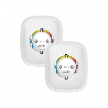 Gosund SP1-HE WiFi smart socket, 2 pieces (HomeKit) (two-pack) 16A