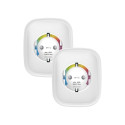 Gosund SP1-HE WiFi smart socket, 2 pieces (HomeKit) (two-pack) 16A