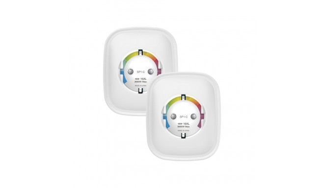 Gosund SP1-HE WiFi smart socket, 2 pieces (HomeKit) (two-pack) 16A