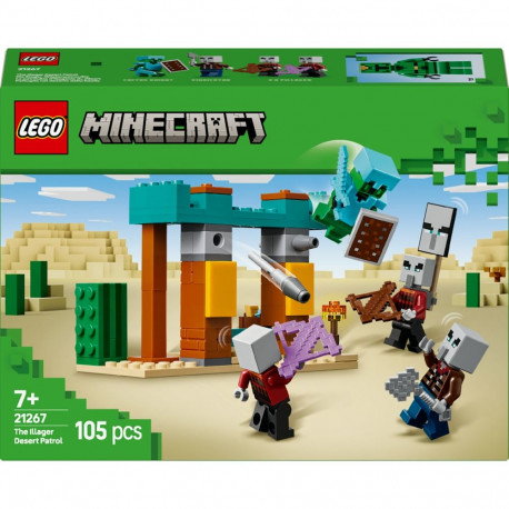 "LEGO 21267 Minecraft Die Illager-Wstenpatrouille"