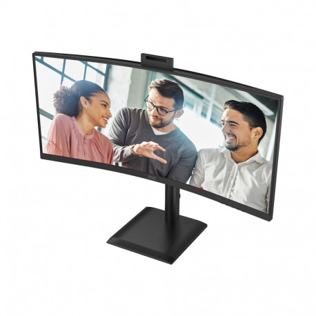 AOC CU34E4CW 34" VA UWQHD 120 Hz 4 ms 3440 x 1440 pikslit 350 cd/m² 2 HDMI-pesa must