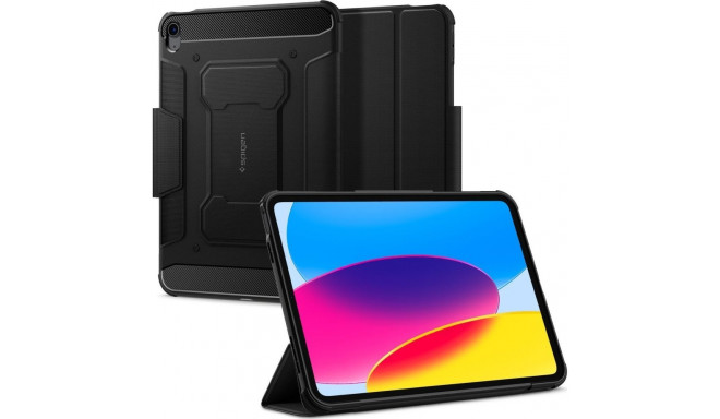 Spigen Rugged Armor Pro tahvelarvuti ümbris, must – iPad 10.9" 2022