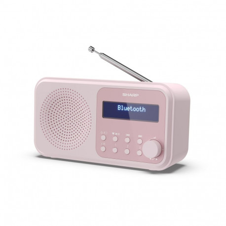 Sharp Tokyo digiraadio DR-P420(PK) Bluetooth kaasaskantav, roosa