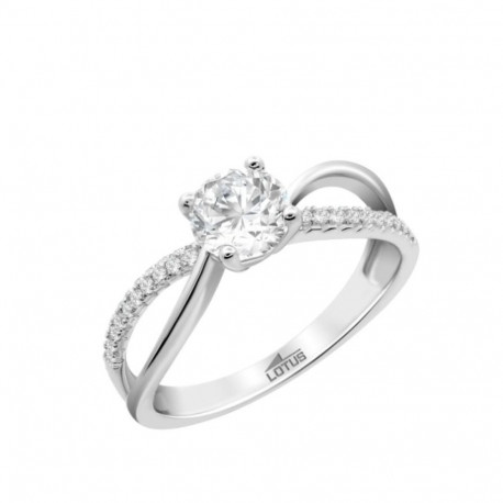Naiste Sõrmus Lotus LP3742-3/112 Hõbedane 12