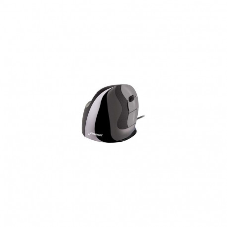 Evoluent VerticalMouse D, mouse (black / silver, medium, RH)