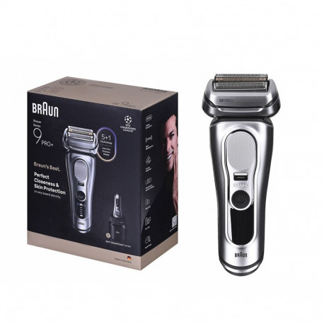 Braun Series 9 Pro+ 9667CC meeste pardel foolium pardel trimmer hõbedane
