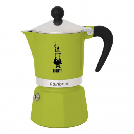 Bialetti Rainbow 0.27 L alumiiniumist, termoplastist