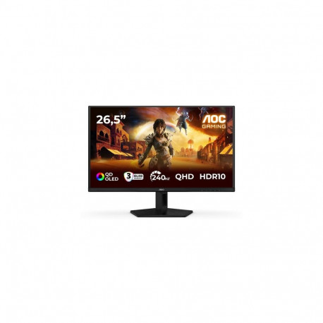 AOC G4 Q27G41ZDF computer monitor 67.3 cm (26.5") 2560 x 1440 pixels Quad HD QD-OLED Black,