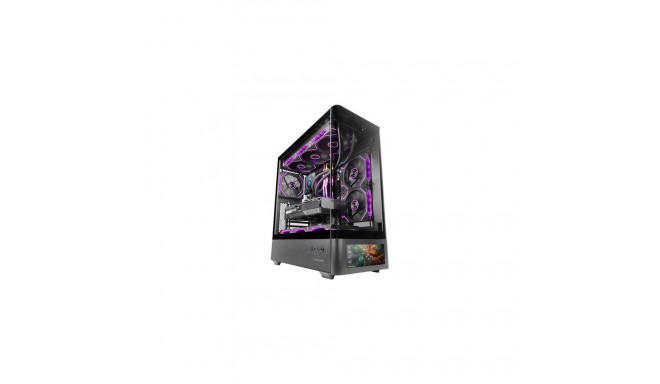 Mars Gaming MCLCDPRO computer case Midi Tower Black