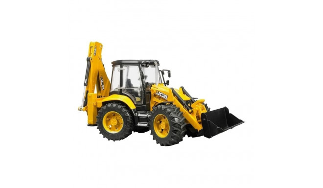 The Bruder JCB 5CX eco Backhoe Loader is a highly detailed, 1:16 scale toy replica 