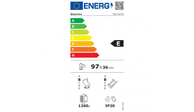 TABLET TAB16 PRO 11" 256GB LTE/TAB 16 PRO GRAY BLACKVIEW