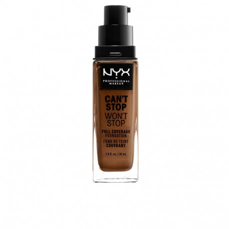 NYX PROFESSIONAL MAKE UP CAN'T STOP WON'T STOP full coverage foundation #cappucciono