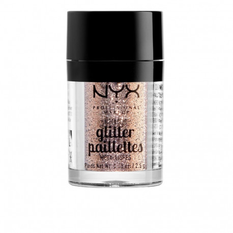 NYX Professional Makeup sära GLITTER BRILLANTS metallik, #goldstone