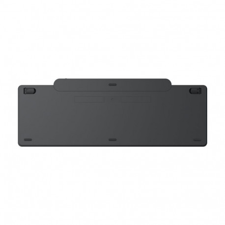 Lenovo klaviatuur iselaetav juhtmevaba Bluetooth 5.1 põhjamaine QWERTY, must pruun (ND)