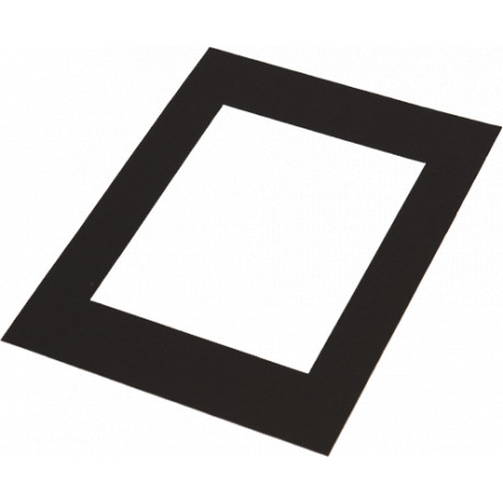 Focus passerpartout 40x60, black