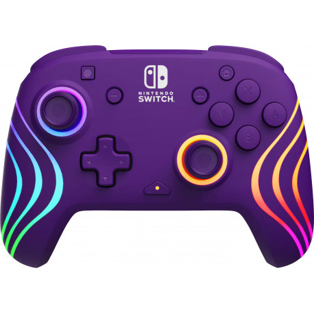 PDP wireless controller Afterglow Wave Nintendo Switch, purple