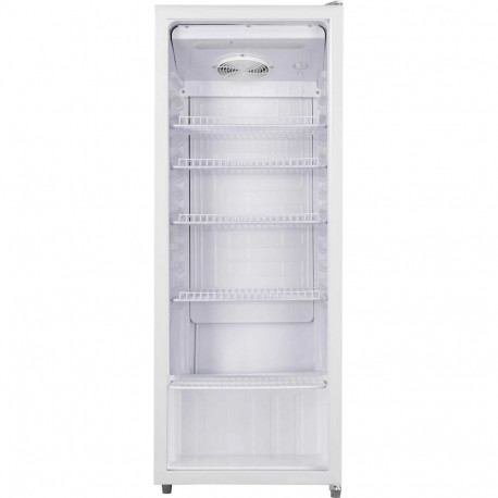 Bomann KSG 7292    weiß Glastürkühlschrank 143cm