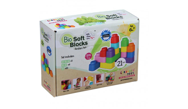 Gerardo's Toys GT3104 Soft Building Blocks Set