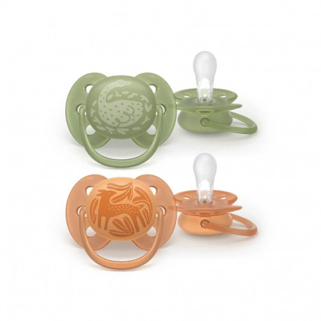 Philips Avent Ultra soft Neutral Pacifier  18M+ / 2 pcs