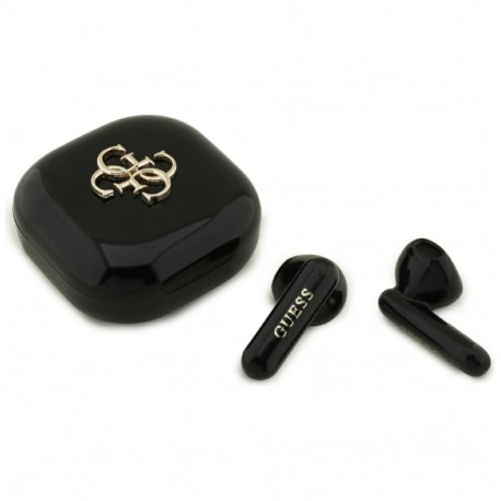 Guess Wireless earphones TWS Guess 4G Metal Logo black