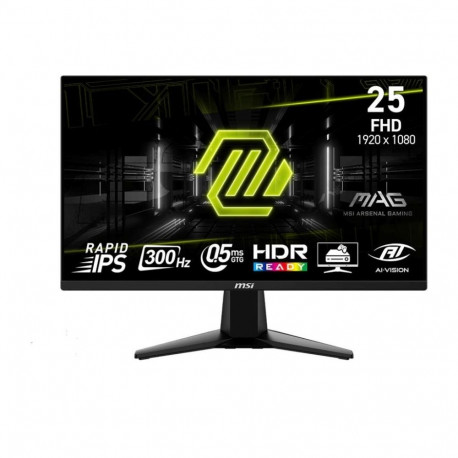 MSI LCD Monitor||24.5 "|1920x1080 pixels|Full HD|Native aspect ratio 16:9|LCD|Flat|MAG255XF