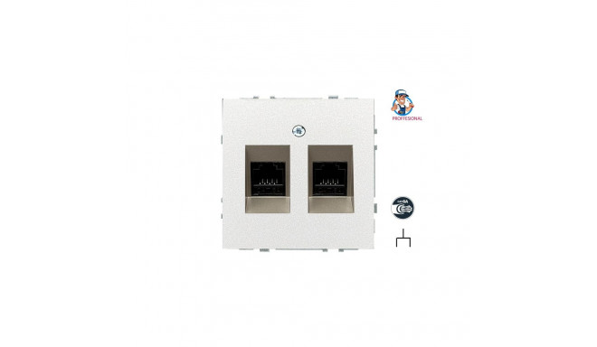 COMPUTER SOCKET IKL-002-01.M/CH 2PL
