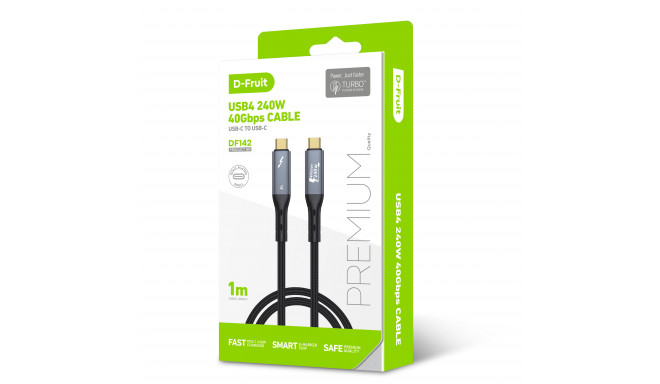 D-Fruit cable USB 4.0 240W DF142 1m