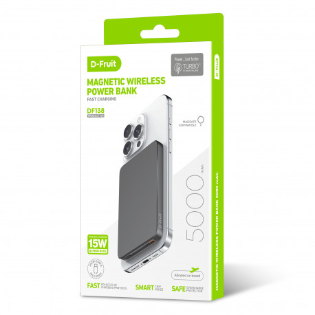 D-Fruit power bank 5000mAh Wireless DF138