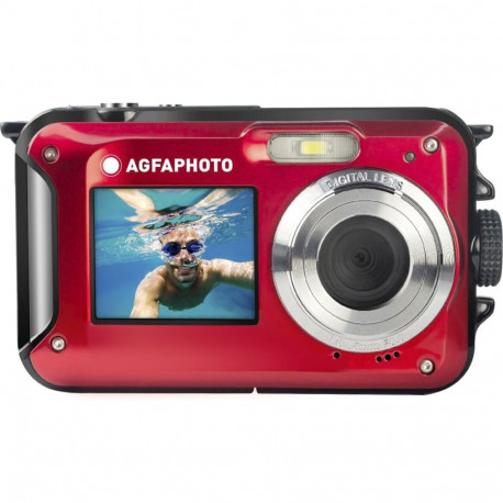 Agfa WP8000 digital camera red