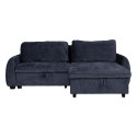 Corner sofa bed CLOUD blue
