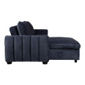 Corner sofa bed CLOUD blue