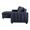Corner sofa bed CLOUD blue