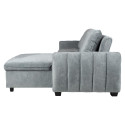 Corner sofa bed CLOUD bluish green