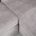 Corner sofa bed CLOUD light grey