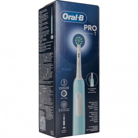 Braun Oral-B Pro 1 Cross Action Caribbean Blue, electric toothbrush