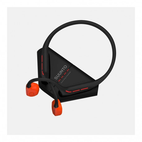 Suunto Wing 2 koralloranžid juhtmevabad luujuhtivusega kõrvaklapid koos akupangaga