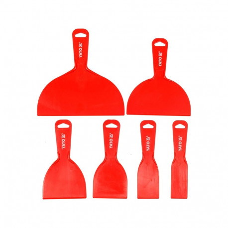 6Pc Plastic Scraper Set YT-52740 YATO