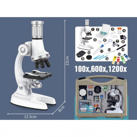 Microscope in suitcase