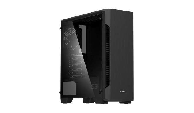 PC case S3 ATX Mid Tower PC Case 120mm fan