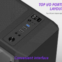 PC case S3 ATX Mid Tower PC Case 120mm fan