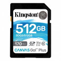 SD 512GB Canvas Go Plus 170/90MB/s CL10 U3 V30