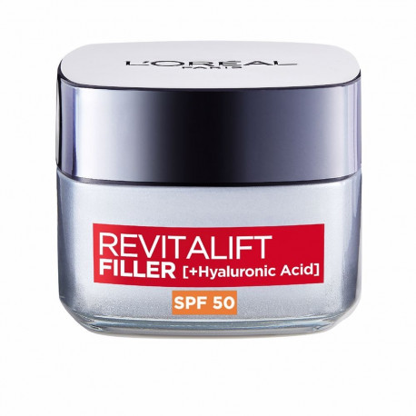 L'ORÉAL PARIS REVITALIFT FILLER ácido hialurónico crema día SPF50 50 ml