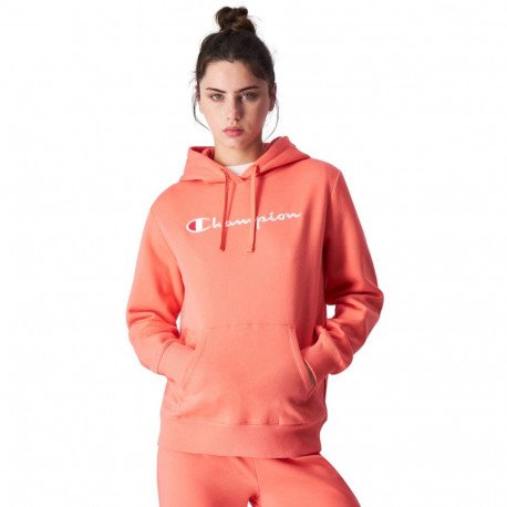Bluza damska Champion Hooded koralowa 117529 PS004 L