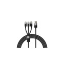 Baseus Universal Cable StarSpeed 3-in-1 Fast Charging Data Cable (USB to Micro + Lightning + Type-C)