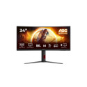 Monitor AOC CU34G4 34" WQHD 180Hz 1ms Curved Gaming