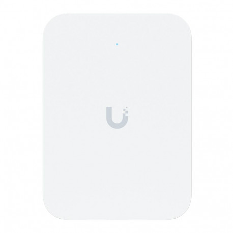 Ubiquiti UniFin U70IW Wall mounted WiFi 7 AP with 4 spatial streams and an integreated 2.5GbE PoE sw