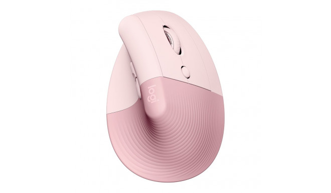 LOGITECH Lift Bluetooth Vertical Ergonomic Mouse - ROSE/DARK ROSE