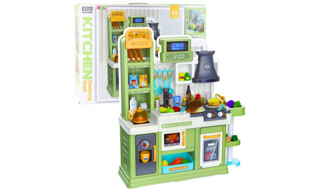 Kuchnia Dla Dzieci Obieg Wody Zmiana Koloru Żywności Para Zielona 64 el.